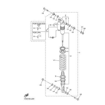 SHOCK ABSORBER ASSY