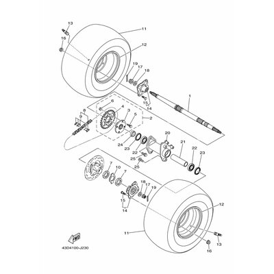 Yamaha Teil 43DF53C00000