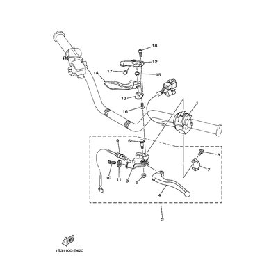 BRACKET, LEVER