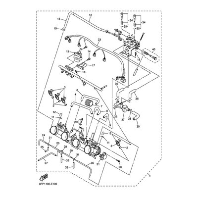 Yamaha Teil 8FP823860000