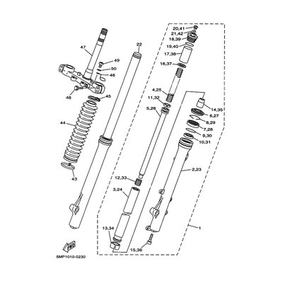 INNERES GABELBEINROHR 1