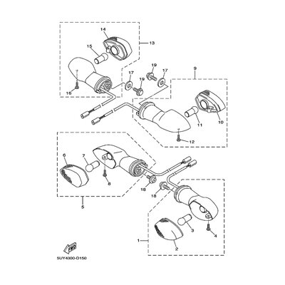 VORDERER BLINKER KOMPL. 1