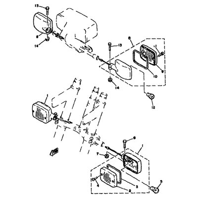 VORDERER BLINKER KOMPL. 1