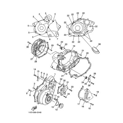 Yamaha Teil 5VKWE5440000