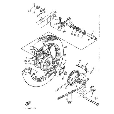 RIM (2.50-18)(2KF)