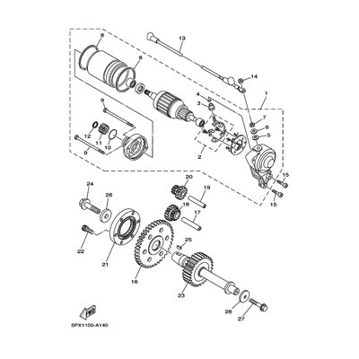 Yamaha Teil 5PX818900000