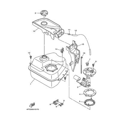 Yamaha Teil 91A110703600