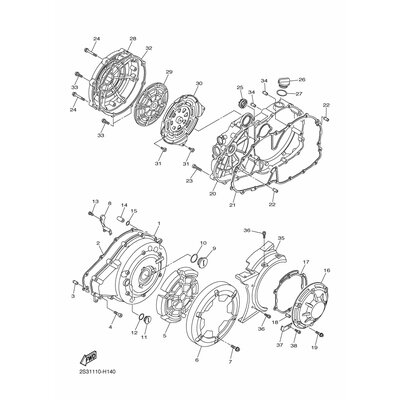 DAMPFER, MOTORAUFHANGUNG 1