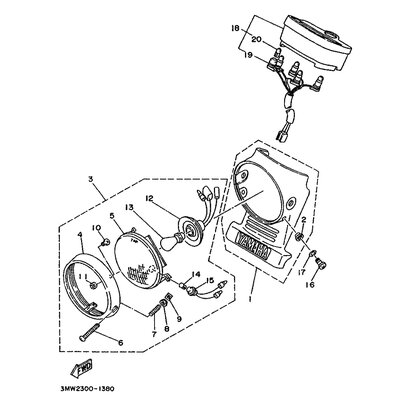 RINGKRANZ, SCHEINWERFER