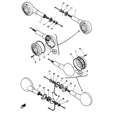 VORDERER BLINKER KOMPL. 1