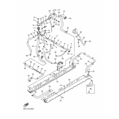 Yamaha Teil 8FA1249B0000