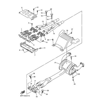 Yamaha Teil 8FP146370000