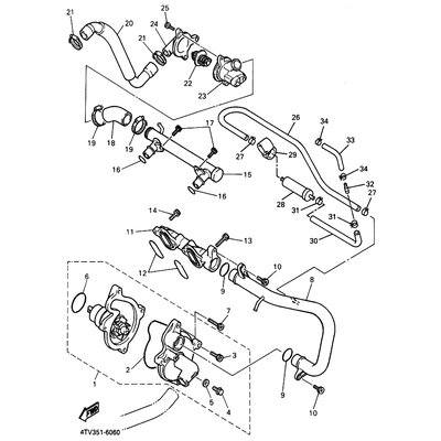 GEHAUSE, THERMOSTAT