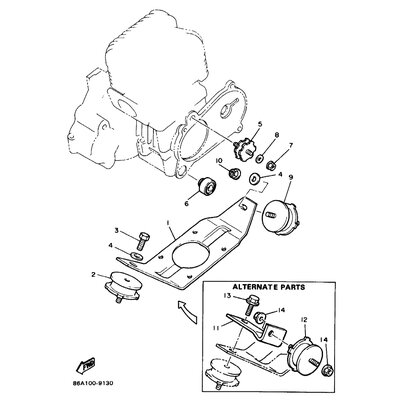 BOLT, FLANGE (26H)