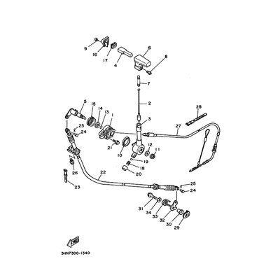 BOLT, FLANGE (3H3)