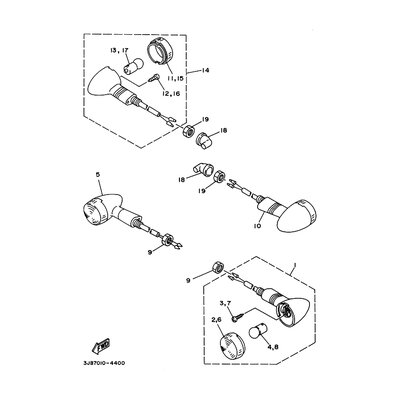 VORDERER BLINKER KOMPL. 1