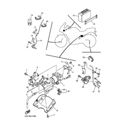 Yamaha Teil 5D02216A0000