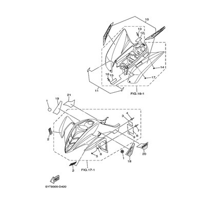 Yamaha Teil 5YT2165B2000