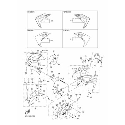 Yamaha Teil 5PW2177L0000