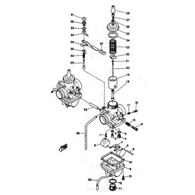 PLATE, STARTER LEVER