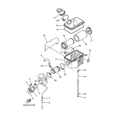 Yamaha Teil 5NDE47690000