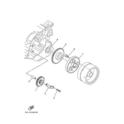 Yamaha Teil 9131N0801600