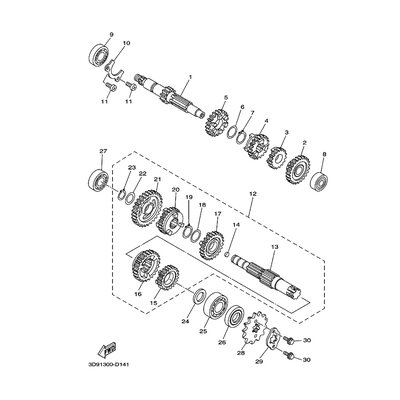 Yamaha Teil 9502N0601000