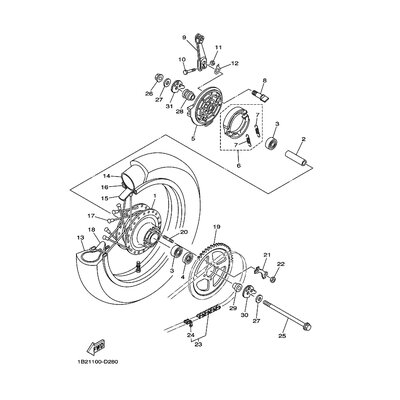 Yamaha Teil 9560M1220000