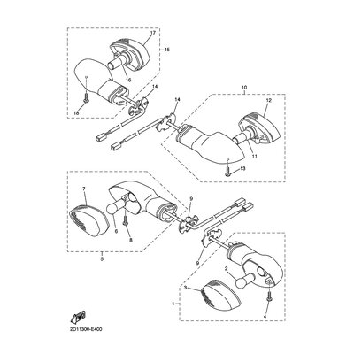 GLUHLAMPE, BLINKER