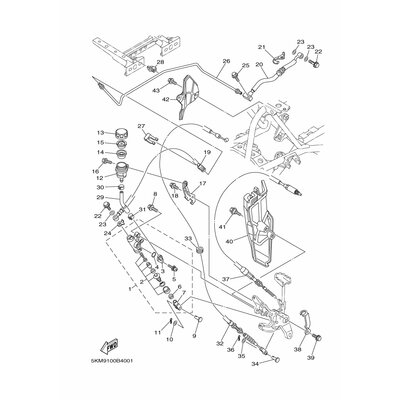 Yamaha Teil 5KM2637F0000