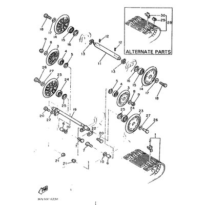 WHEEL GUIDE COMP.