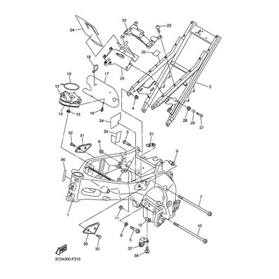 BOLT, FLANGE (3Y1)