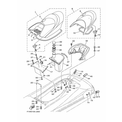 Yamaha Teil F1WU251C0000