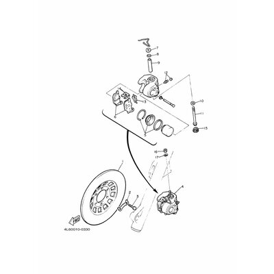 BREMSSATTEL-DICHTUNGSSATZ