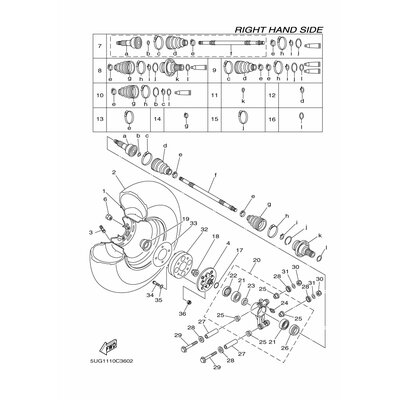 Yamaha Teil 5UGF530U0000