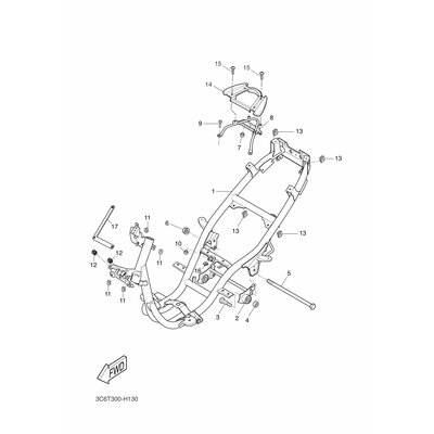 BOLT, FLANGE(JN5)