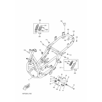 ENGINE BRACKET COMP. 2