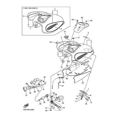 Yamaha Teil 5SCY241030X1