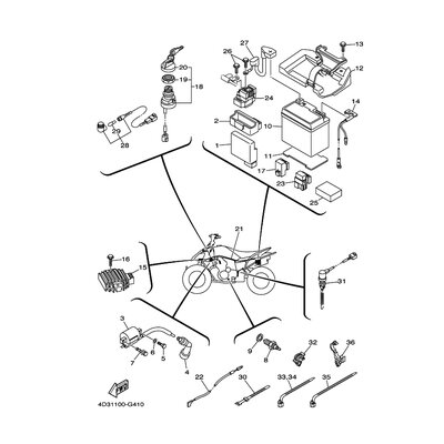 Yamaha Teil 4D38252R0000