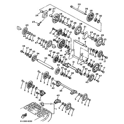 REAR AXLE COMP.