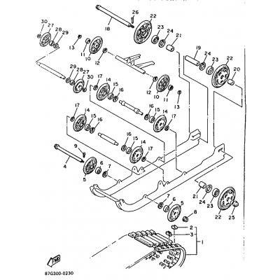 REAR AXLE COMP.