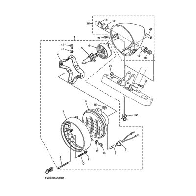 RINGKRANZ, SCHEINWERFER