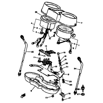 ABDECKUNG, INSTRUMENT