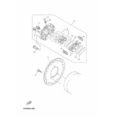 PISTON ASSY, CALIP