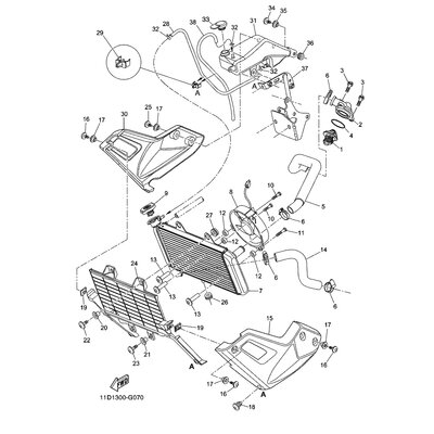 RADIATOR COVER ASSY