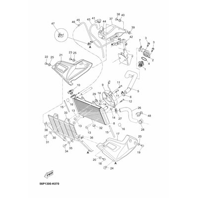 RADIATOR COVER ASSY