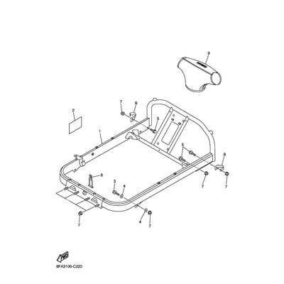 Yamaha Teil 8FA238700100