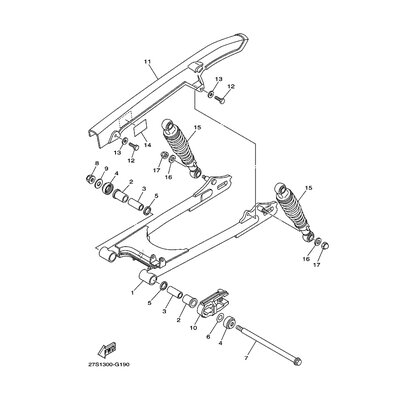 Yamaha Teil 9700N0601200