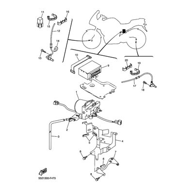 Yamaha Teil 4P52175U0000