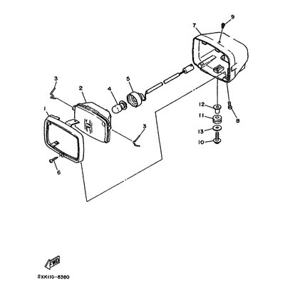 RINGKRANZ, SCHEINWERFER